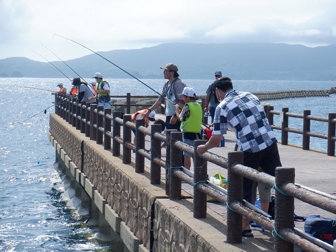 青空楽校釣り