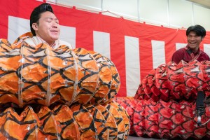 みやぞん姫大蛇体験